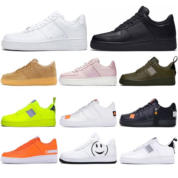 

men women fashion platform sneakers utility black white volt red olive have a day mens casual skateboard shoes 36-45