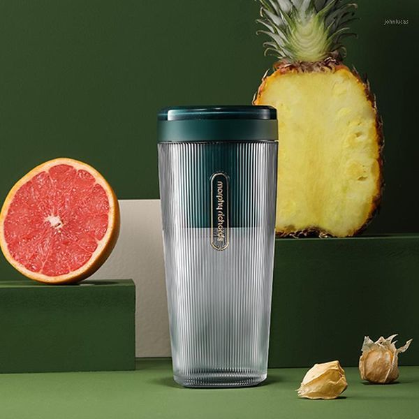 

blender mr9800 mini handhold juice maker 2400mah battery rechargeable wireless outdoor fresh fruit cup milkshake mixer blender1