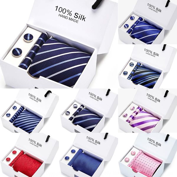 

3hwv needles 1200 box 2020 ties gravatas men for jacquard wedding necktie slim corbatas hombre 6cm new wedding neck ties, Black;blue