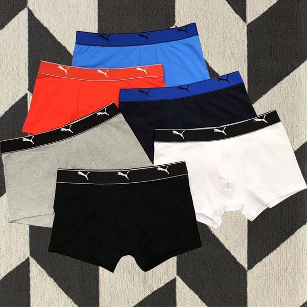 

мужчины underwears 2020 спорт стиль solid color letter printed моды боксеры мужские комфортный и дышащий вскользь трусы трусы, Black;white