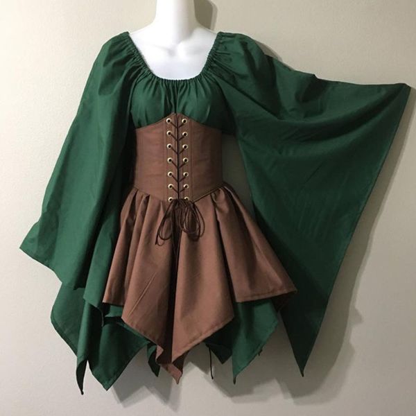 

two slim oversized piece new fake dress, Black;gray