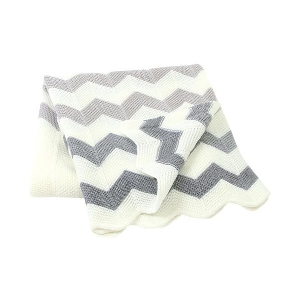 

baby blankets knitted 100*75cm newborn bebes swaddle wrap towels super soft infant kids stroller bed sofa sleeping cover blanket y201009