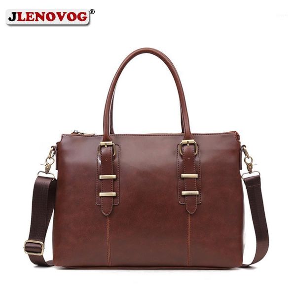 

luxury vintage leather handbag mens business briefcase handle crossbody shoulder bags men lapcomputer/document hand bags1