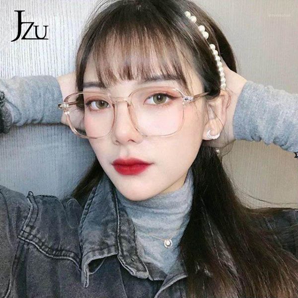 

2020 new fashion retro frame flat mirror glasses made acetate eyeglass1, White;black