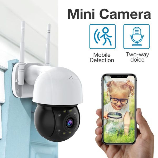 

cameras 1080p hd ip camera 360 wireless ptz wifi cctv outdoor ir surveillance night vision ai human detection audio call