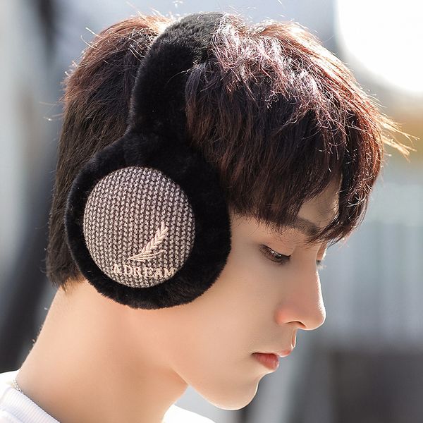 

warm man antie earmuff bag winter cap children's warming artifact ear muff