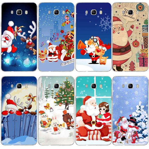 

bgrfsamsung galaxy j1, j2, j3, j5, j7, a3, a5, a7, , merry christmas silicone tpu mobile phone caseswza