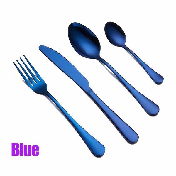 

tableware gold cutlery set dinnerware set 304 stainless steel black gold cutlery set knife fork tableware silverware h jllyus