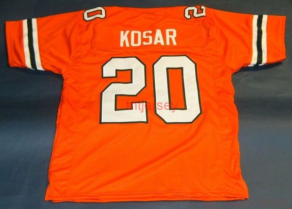 BENUTZERDEFINIERTES BERNIE KOSAR MIAMI HURRICANES JERSEY. Fügen Sie eine beliebige Namensnummer hinzu