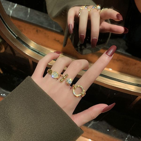

diamond ring for women's fashion, Golden;silver