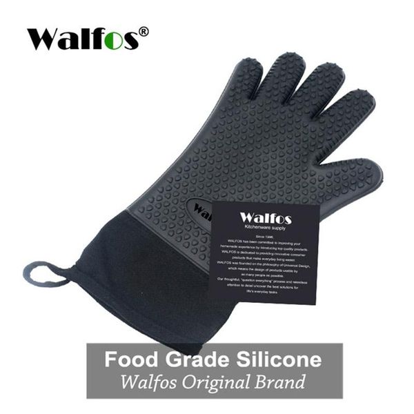 

1 piece long silicone kitchen gloves bbq grill gloves heat resistant cooking gloves for grilling microwave oven mitts bbyzqe packing2010
