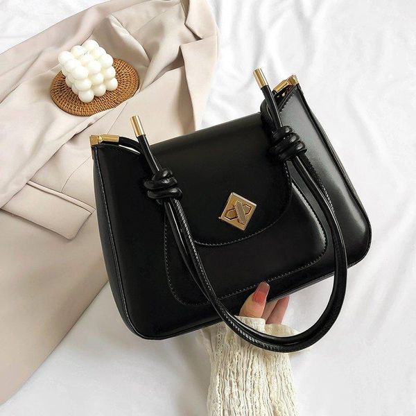 

2020 women pu leather shoulder bags solid retro girls crossbody handbags and purses female travel luxury trending cross body bag