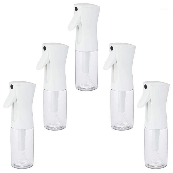 

mini sprayers (5 pack) - 150ml clear fine mist sprayers for curly hair, hairstyling, plants refillable fine mist bottle1