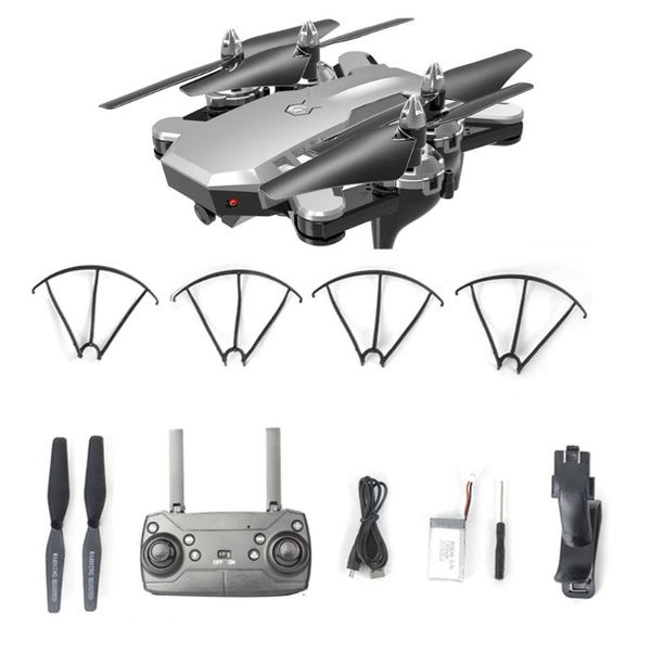 

cs-7 gps foldable rc drone with 2.4g 1080p wifi camera aircraft remote control toys headless mode rc helicopter