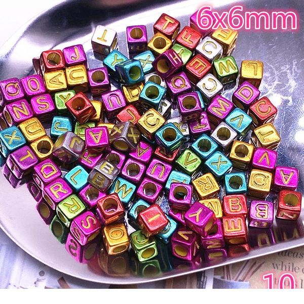 

100pcs colourful alphabet letter acrylic loose spacer beads for jewelry making diy bracelet accessories 100pcs c qyluml, Crystal