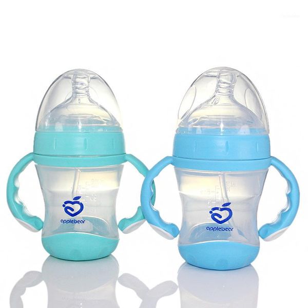 

baby bottles# 160ml milk feeding pp bottles kids bottle born wide mouth anti-flatulence with handle 1