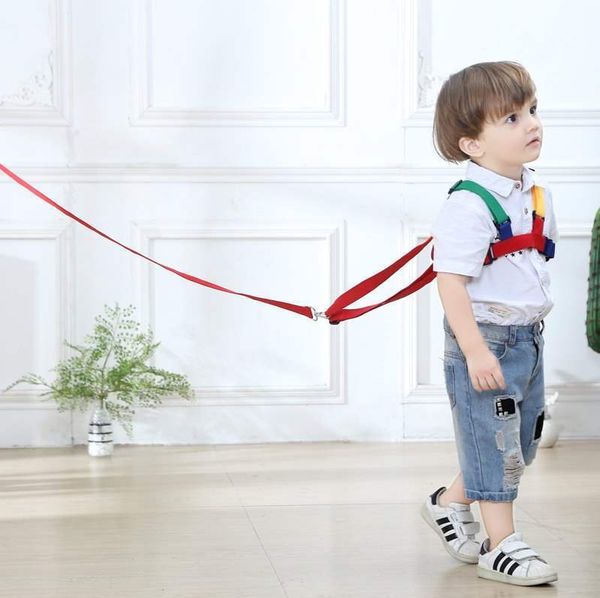 

oneprevention safety traction baby's lost backpack children's anti rope walking belt