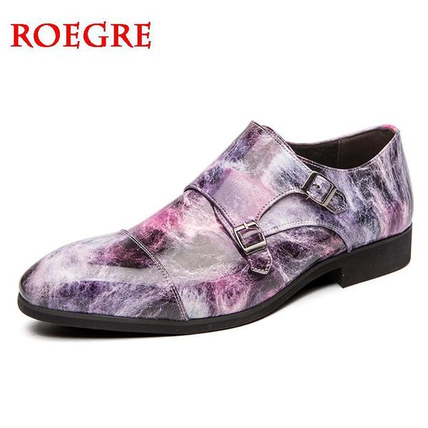 

2020 new wedding shoes men's business pu lace-up fashion camouflage dress shoes with pointed toes seasons men leather big, Black