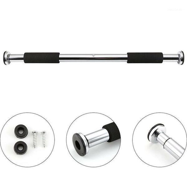 

horizontal bars door adjustable steel 100kg home gym workout chin push up pull training bar sport fitness sit-ups equipments1