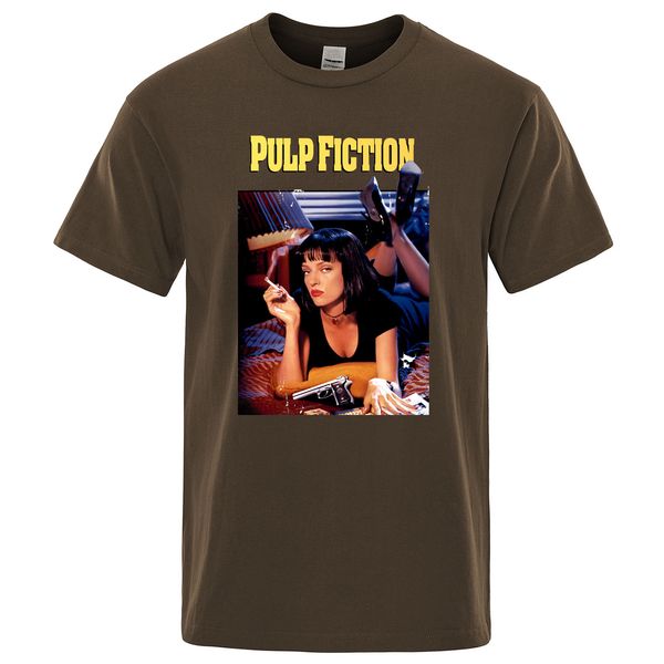 

pulp fiction printed 2020 summer new fashion men's hip hop harajuku mens sport hooded sweatshirt hoodie men t shirt