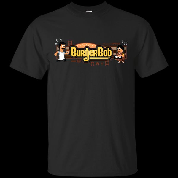 

printed men t shirt tshirt burger bob o-neck short-sleeve t-shirt sport hooded sweatshirt hoodie