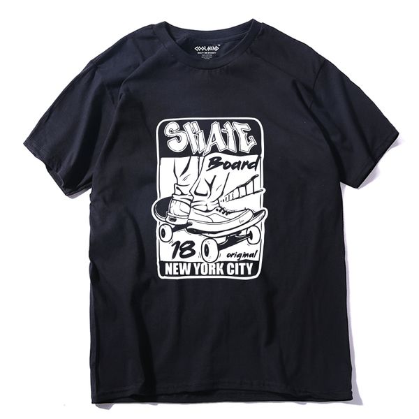 

sk0117a short sleeve skate print men tshirt casual summer t shirt loose oversized t-shirt tee shirts pthd sport hooded sweatshirt hoodie