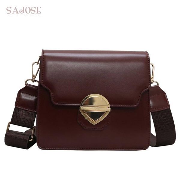 

crossbody bags for girl women bag leather fashion lady shoulder handbag simple vintage flap designer brand female messenger bag