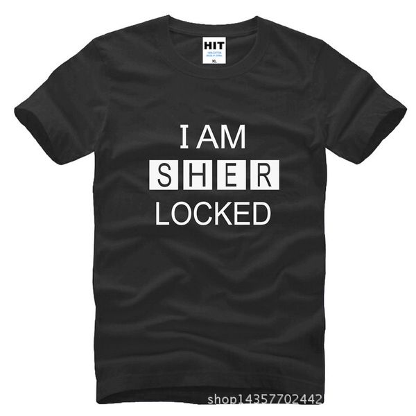 

шерлок холмс я sherlocked compaq бучан printed t shirt майка 2015 tshirt tee camisetas masculina спорта толстовка с капюшоном толстовка