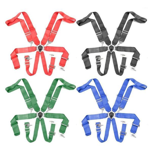 

racing seat belt racing car 4 5 6 point cam lock safety seat belt strap nylon harness1