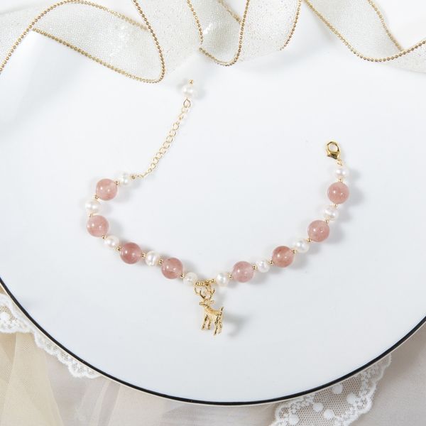 

rdvur design lightdeer gold 18k gold plated girlshand jewelry design natural pearl lightdeer plated 18k small braceletsmall natural pearl br, Golden;silver