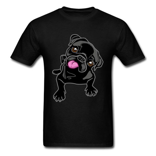 

naughty pug 2018 t shirts men black cotton tee shirt funny summer cartoon design t shirt plus size sport hooded sweatshirt hoodie