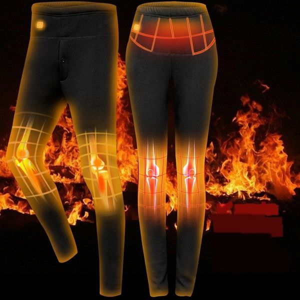 

tuuhh cotton men's protection intelligent pantsheating electric iwjqt pants knee large warm pants warm palace women's leisure, Blue