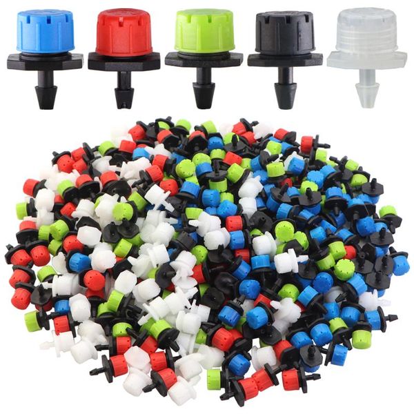 50-1000PCS Garden Irrigation Nozzle Adjustable Dripper Sprinkler Emitter