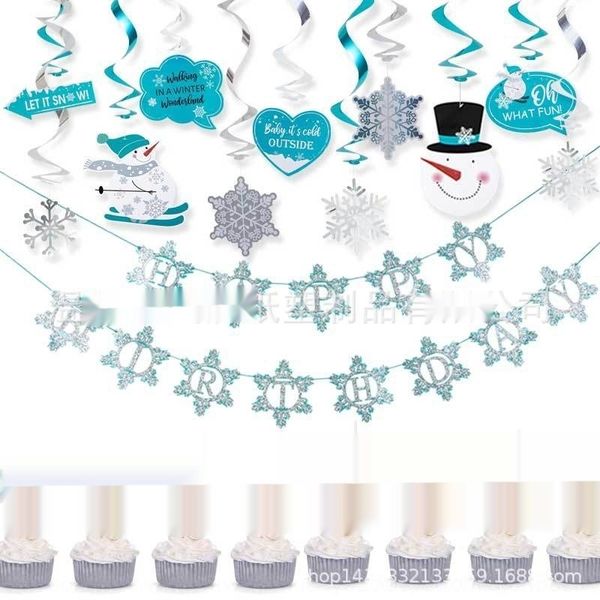 

e6zua флаг установлен соответствующий баннер строка плагина снежинка соответствующего набор подвеска снежинка струнного флаг баннера поливин