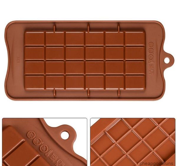 

u non-stick cavity break-apart silicone chocolate mold tray protein and energy bar candy molds food grade sn3196 2u