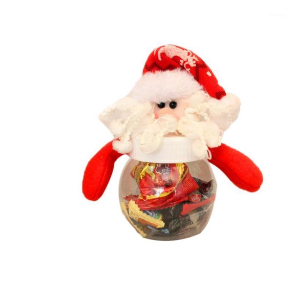 

star shape christmas candy jar pentacle round christmas candy bottle1