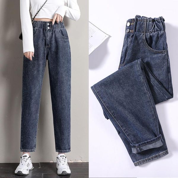 

women's jeans guuzyuviz high waist woman plus size denim pantalones de mujer blue grey straight trousers women black apricot1