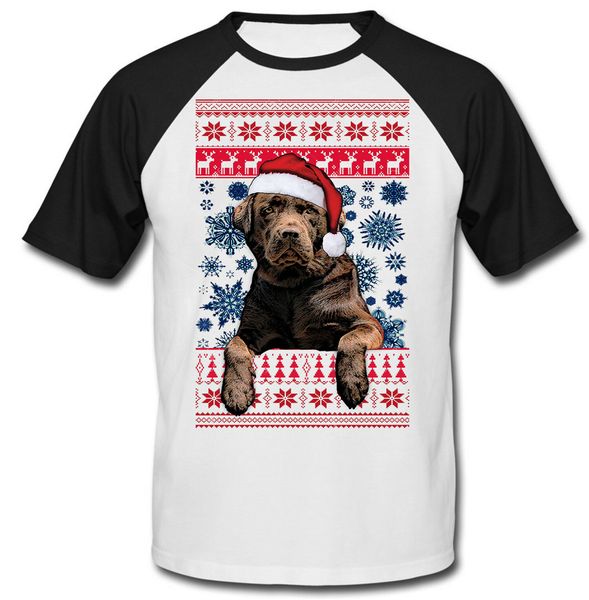 

santa labrador christmas - cotton baseball tshirt street tee shirt sport hooded sweatshirt hoodie