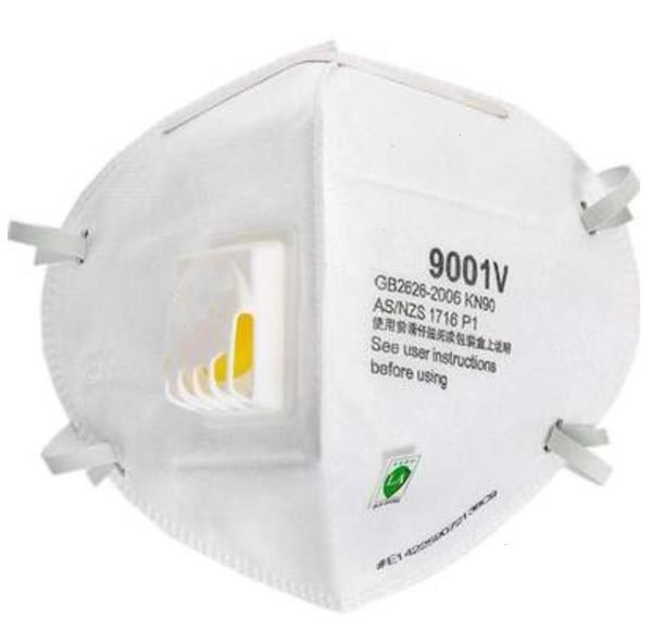 

with anti nl8ckn90 9001v 9002v respirator valve mask dust dustproof pm2.5 protective face masks dhl free