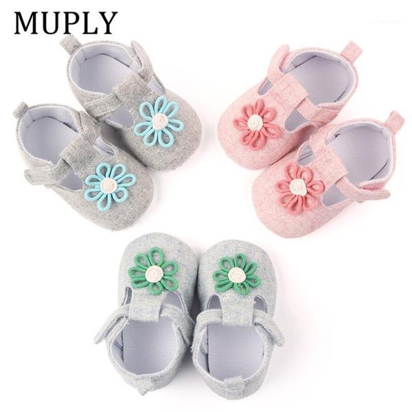 

first walkers lovely cotton born baby shoes cute infant girls boys floral soft toddler crib for 0-18m1