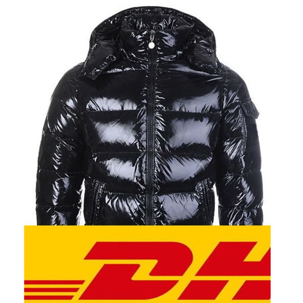 

puffer jackets doudoune mens down jacket parkas new men women casual down coats outdoor warm feather man winter jacket 569jiyos, Black