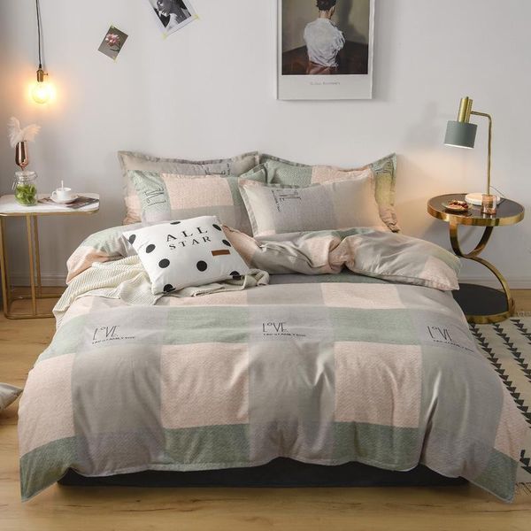 

double sides quilt cover pillowcase sheet bedding set duvet fashion twin full  king home textile pastoral bedcloth 3/4pcs