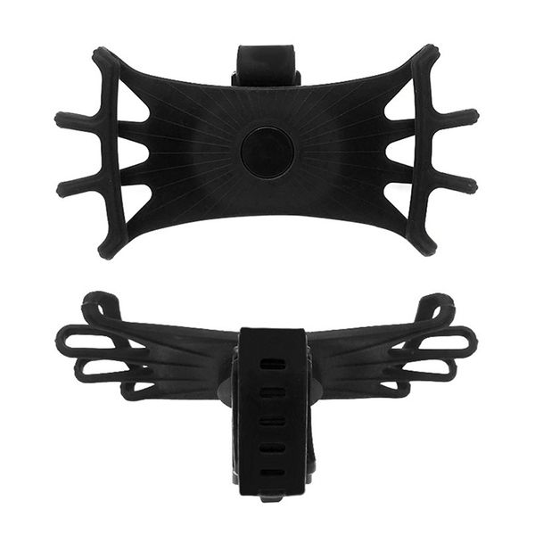 

1pc motorcycle handlebar bike mobile cell phone mount holder support bicycle silicone x-grip phone stand for smartphone bracket