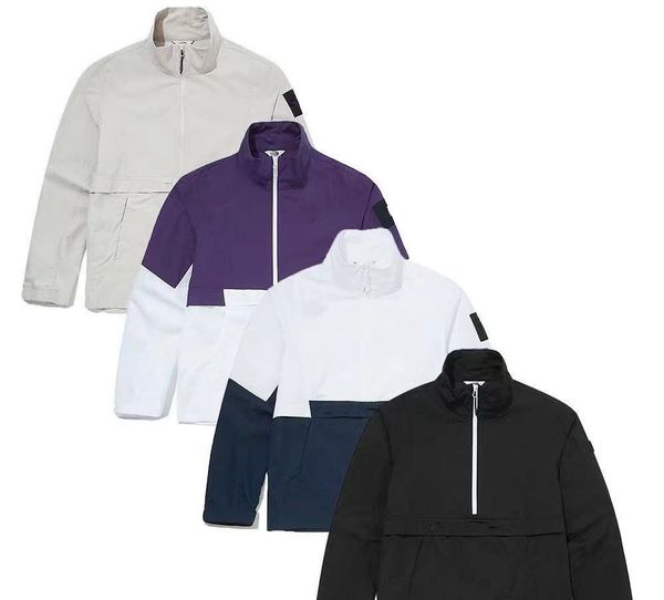 

mens jacket man womens casual jackets fashion men's spring autumn coat long sleeve zipper stand collar sport ourwear clothes for women, Black;brown