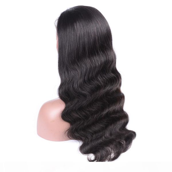 

2020 lfw flw 360 upw--c--130 human hair lace wigs, Black;brown