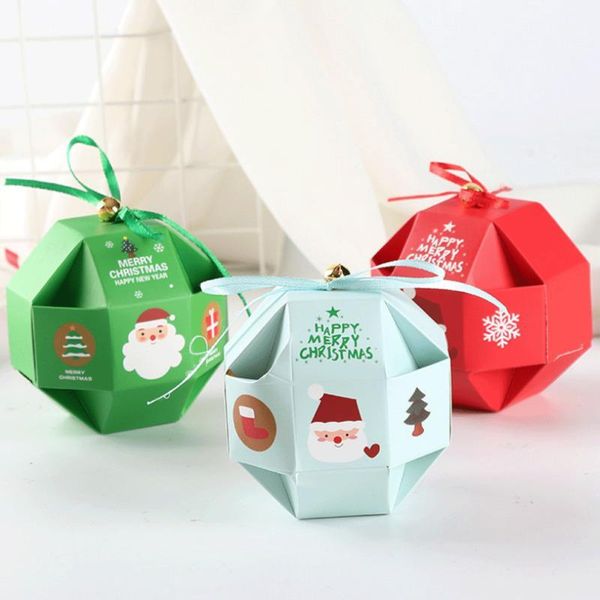

gift wrap 10 pcs christmas party bags bell sweets carrier favour candy xmas boxes 1