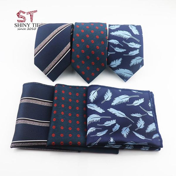 

men's polyester floral neck tie leaves paisley 7cm handsome pocket square 24*24cm party tie set lots elegant handkerchief gift, Black;gray