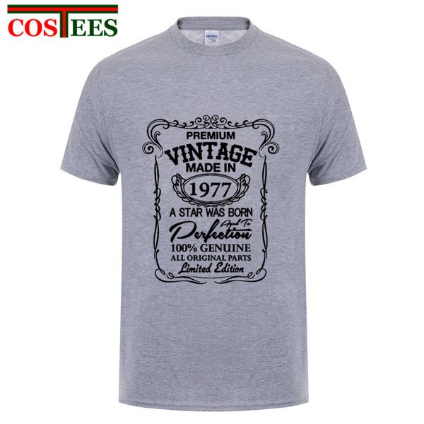 

2018 фьюжн vintage limited edition звезда родилась в 1977 подлинной ретро tops папа отец подарок на день рождения tee толстовка с капюшоном