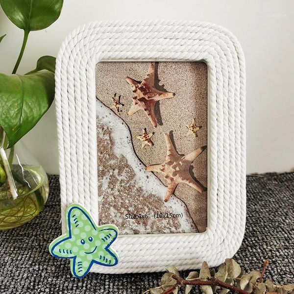 

wood p frame cotton rope decoration picture frame for party wedding decoration p decor children's1