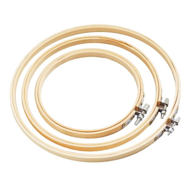 

sewing notions & tools hand embroidery hoop frame ring cross stitch diy accessories 6" - 12", Black